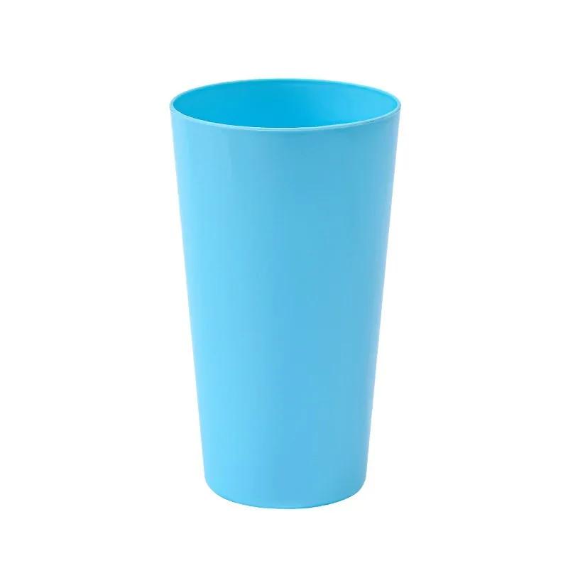 1PCS 530ml Plastic Cups Free BPA Unbreakable Large Color Cup for Beer Reusable Cups Party or Home Bar Travel Accessories