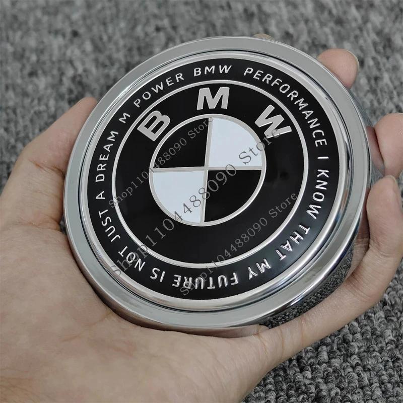 Pentru BMW Pentru BMW Logo Albastru și Alb X6 E71 F16 X3 F25 X5 E70 F15 X4 F26 Emblema Față 3D ABS Crom Cromată Emblema Portbagaj Spate Cu B