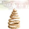 5pcs Wood Desktop Christmas Tree Figurine Festive Desktop Decoration Christmas Tree for Office Desk Holiday Decoration