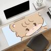 Gaming Mouse Pad Large Desk Mat Antislip Stitched Edges Cute Pink Cartoon Cat Nonslip Mat for Gaming  Office Use