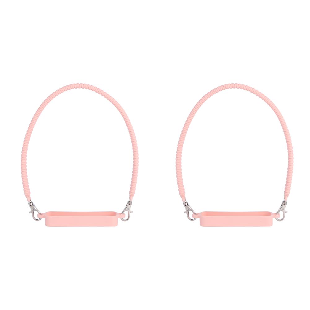 

Силиконовый ремень для переноски бутылок с ручкой для стакана Stanley (розовый)