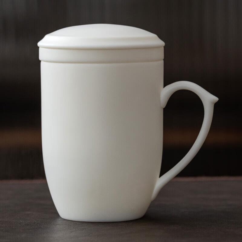 Jade Porcelain Tea Infuser Cup Set