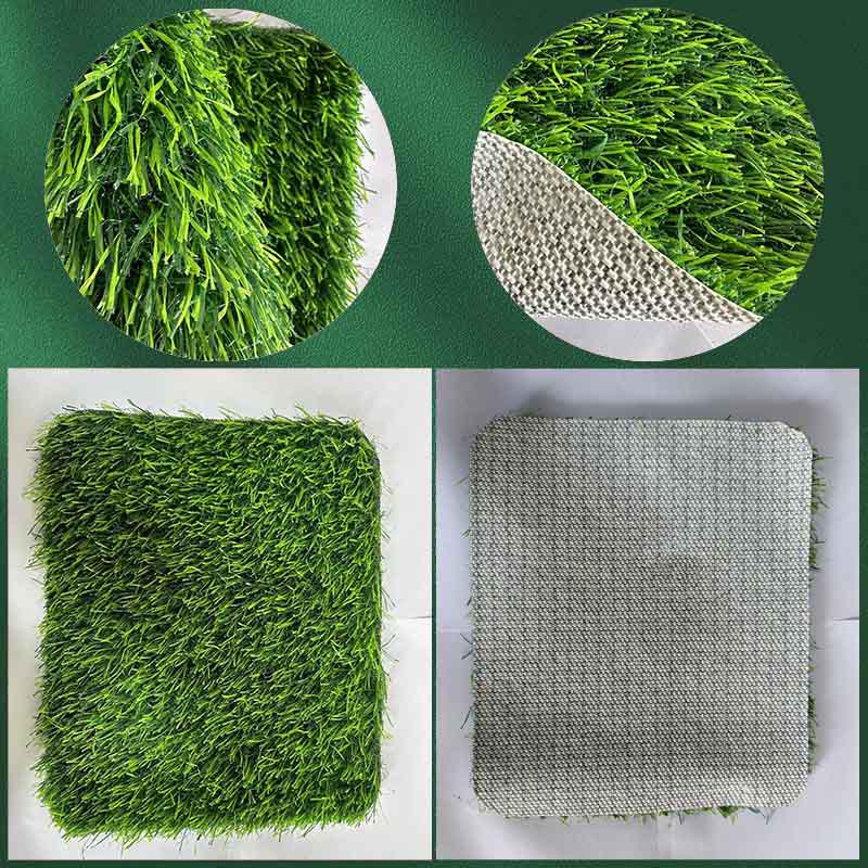 Artificial Turf Construction Site Fence and Landscaping Grass