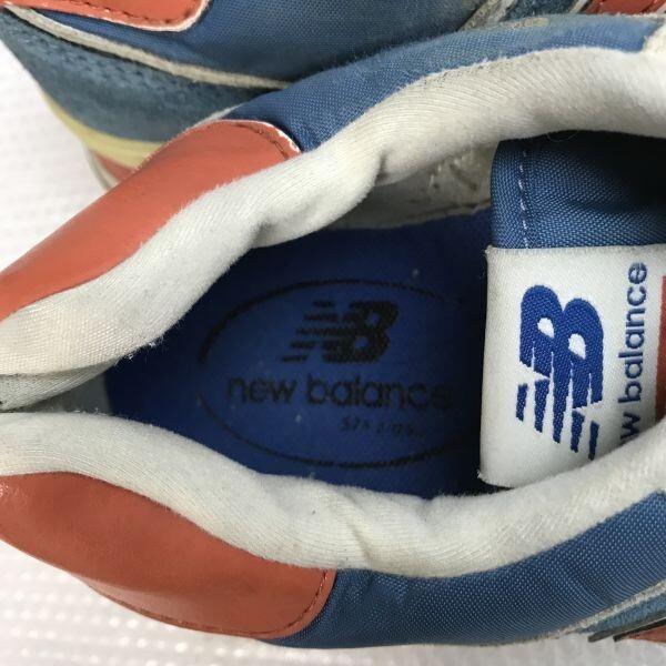 new balance 574 Low-Cut Sneakers [26.0/Blue/Suede] Trainers(USED)