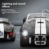 1:24 1965 Shelby Cobra Convertible Roadster Model Simulation Sound Light Pulling Tire Shock Absorbing Boys Birthday Gift