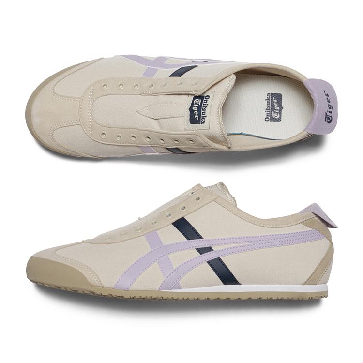 Onitsuka Tiger Mexico 66 Slip-On Birch Faded Ash Rock Unisex Sneakers Cream 1183A360-212