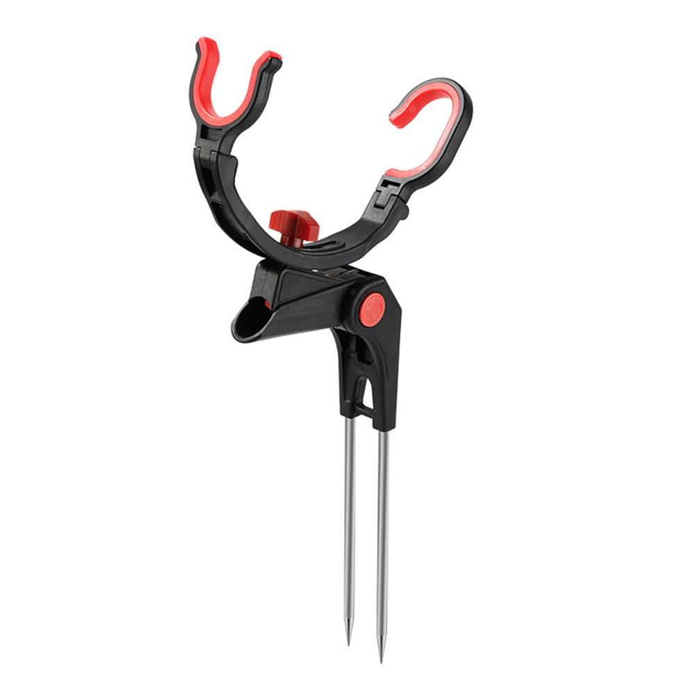 Fishing Fixed Pole Holder Foldable Bracket Sea Lake Single/Double Fish Rod Support Rack Stand Universal Fishing Rod Racks