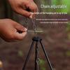 Aluminum Alloy Camping Tripod for Bonfire & Picnic Cooking