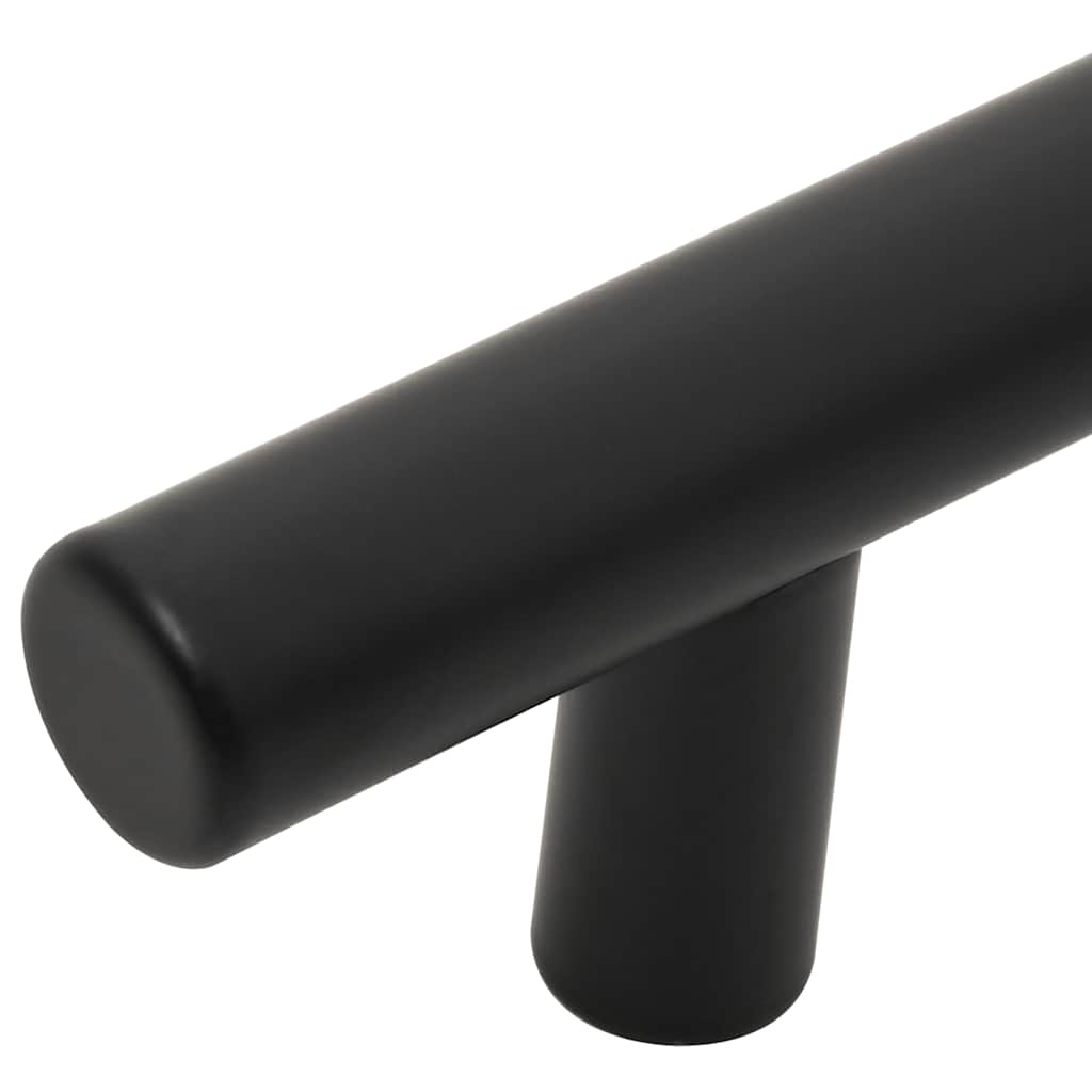 Furniture Handles 5 pcs Black 224 mm Stainless Steel