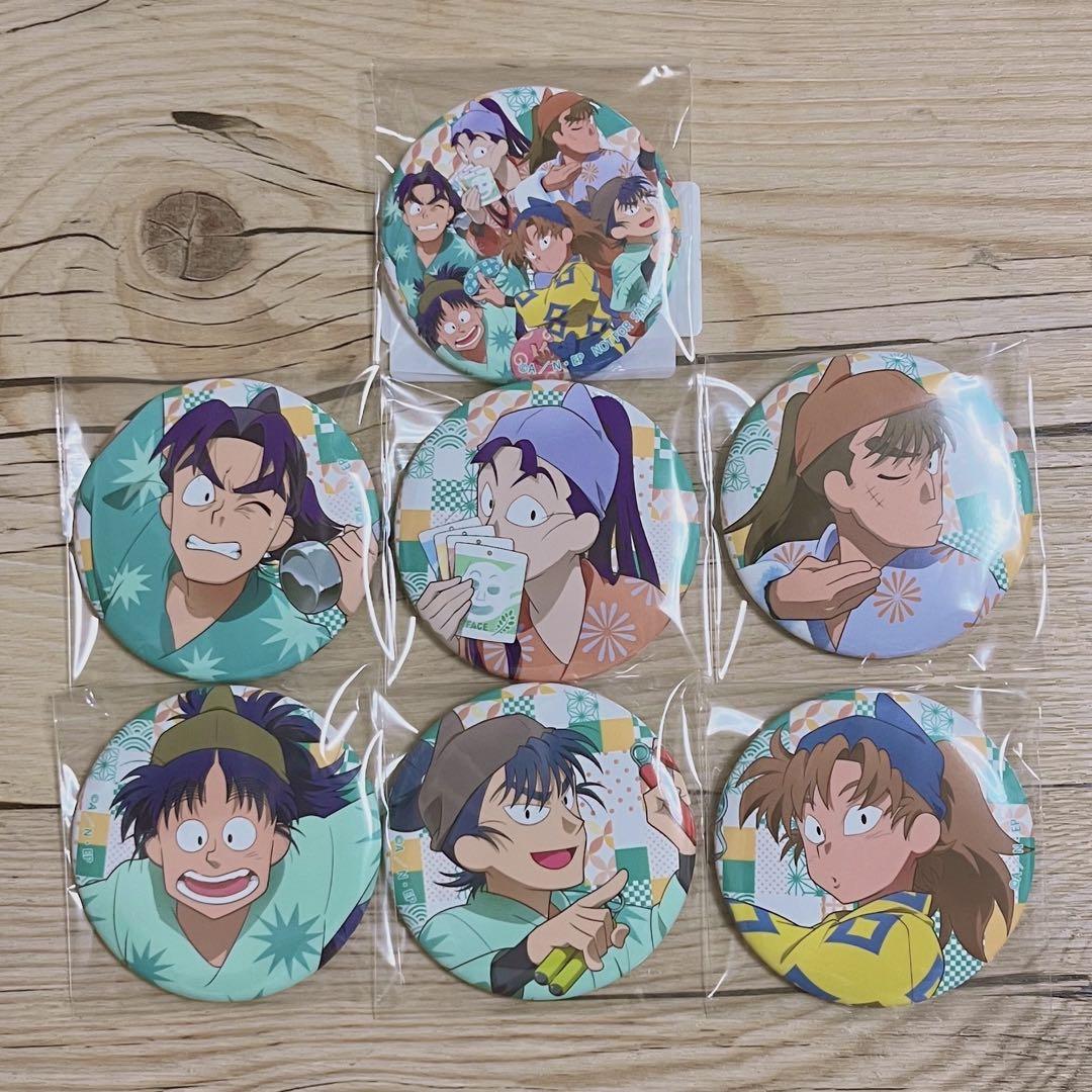 

[USED] Nintama Rantaro: Minnade Shoinodan 6th Grade Can Badge + Box Purchase Bonus