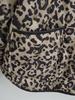 2024 Autumn Women's Cotton Animal Print Jacket - European & American Style Fashion