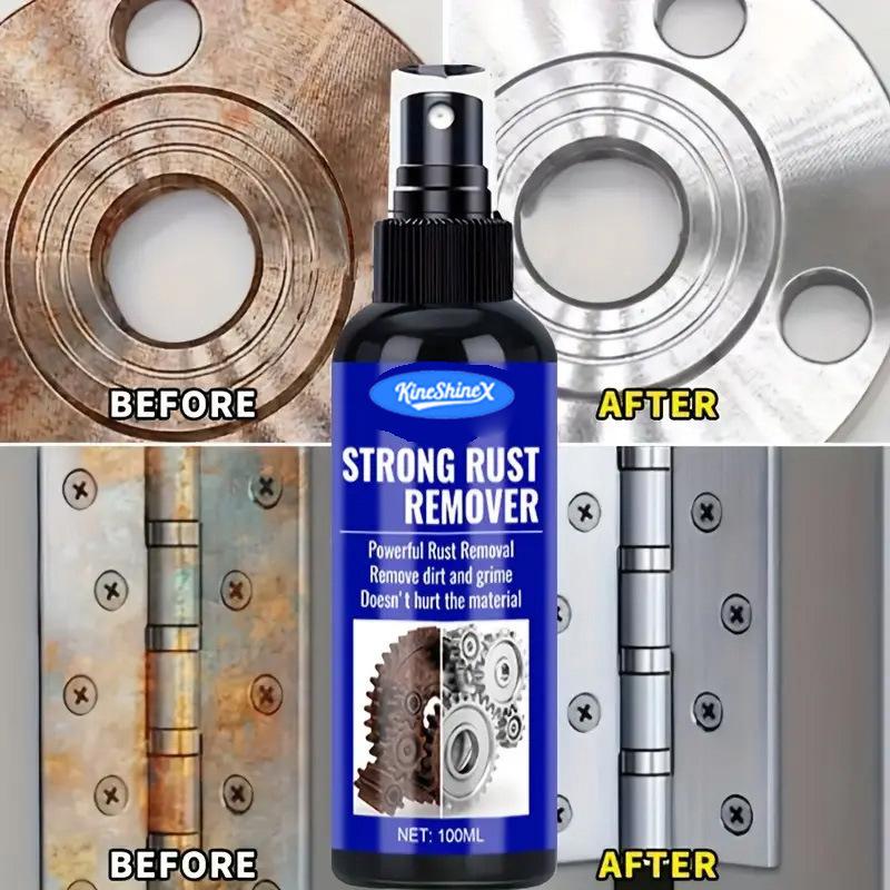 Car Rust Remover Derusting Spray Auto Exhaust Pipe Wheel Hub Care Clean Metal Iron Powder Stain Removal Agent Quick Acting