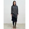 Anggae Button Fluid Pullover Ash