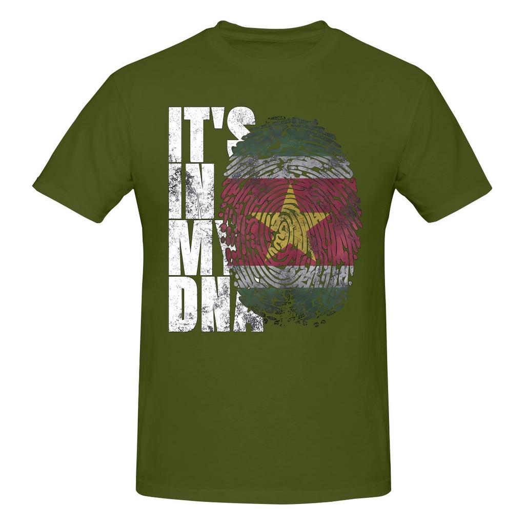 Its In My Dna Suriname Surinamese Flag Sports Tshirt Retro Casual Original Tshirt