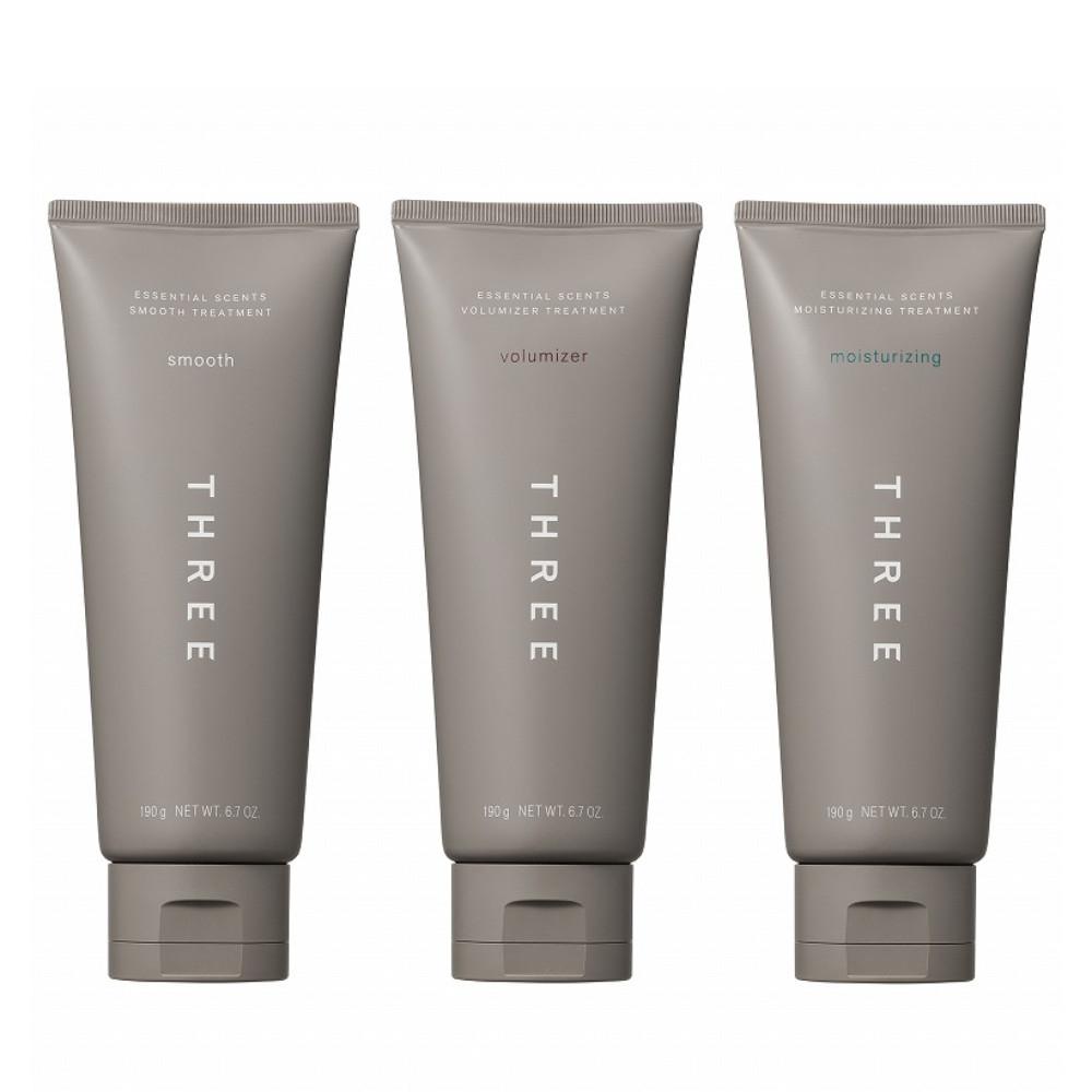 THREE Essential Scents Smooth  Moisturizing  Volumizing Treatment 190g