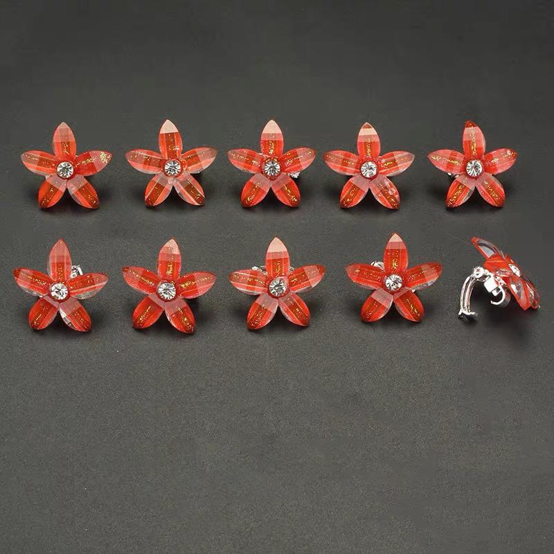 10 STÜCKE Neue Blume Prinzessin Mädchen Lieblich Haarspange Haarnadeln Kinder Kopfschmuck Haargriff Haarspangen Haaraccessoires