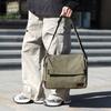 Fashion CrossBody Bag New Men Canvas Crossbody Shoulder Messenger Bags Man Casual Solid Multi Function Portable Male Bag