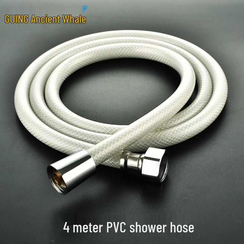PVC Rain Shower Hose - 1.5m/4m Flexible Water Pipe for Water Heaters