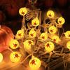 1PC 20 LED Halloween Eyeball String Lights Indoor Atmosphere Decorative Light Suitable For Halloween Party Home Decoartion