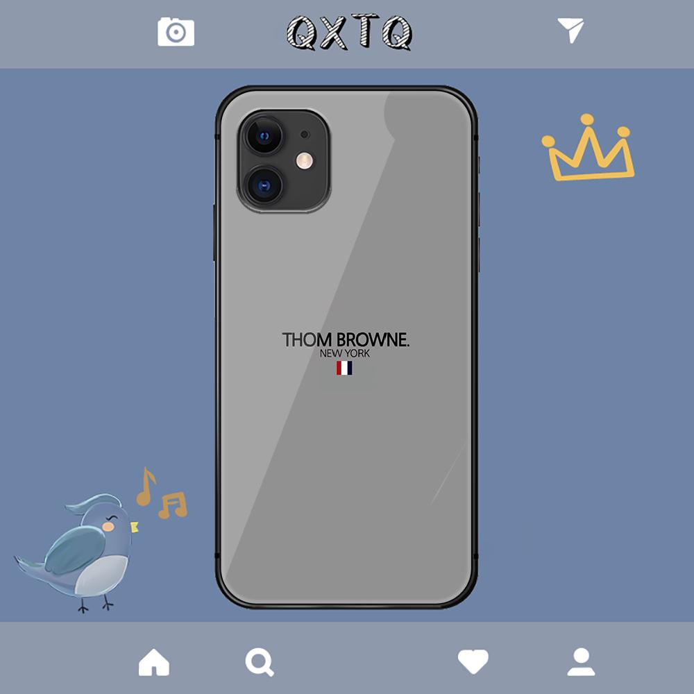 Thoms Fashion Brownes Brand Case For iPhone Samsung Galaxy Redmi Note S 17 16 15 14 13 20 24 25 54 Pro Max Ultra Fe Tempered Glass Cover