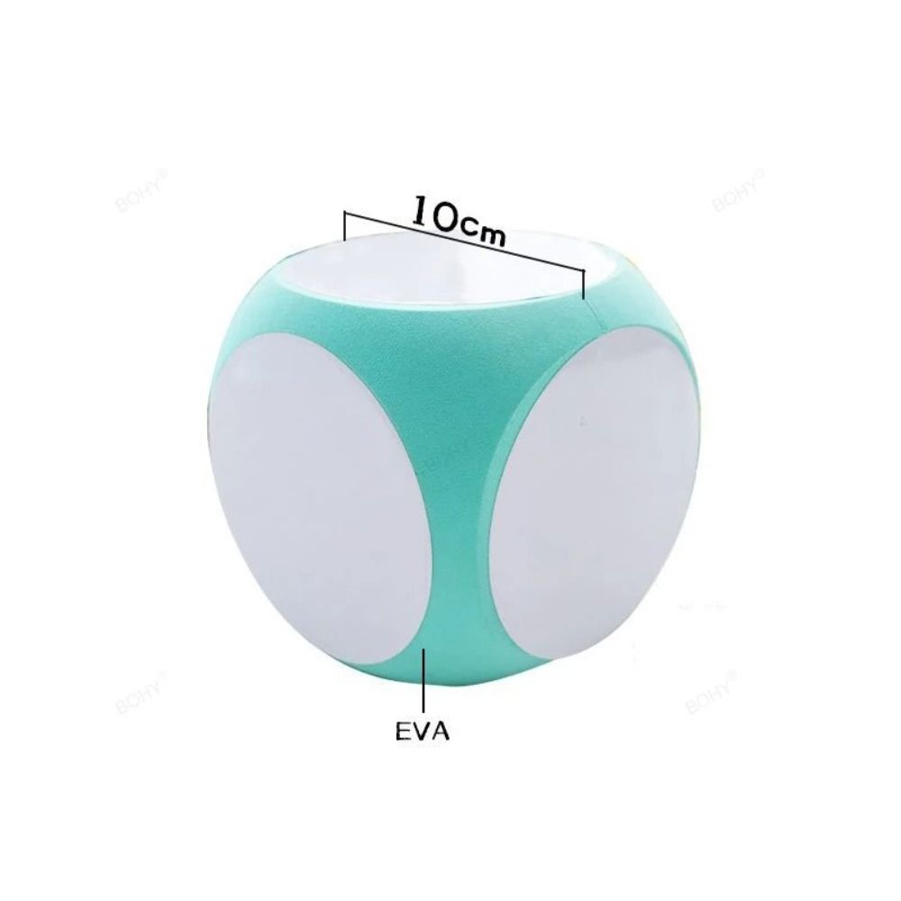 White Board Wipe Off Cube Multipurpose Write On/Wipe Off Cube DIY Blank Cube  Teaching