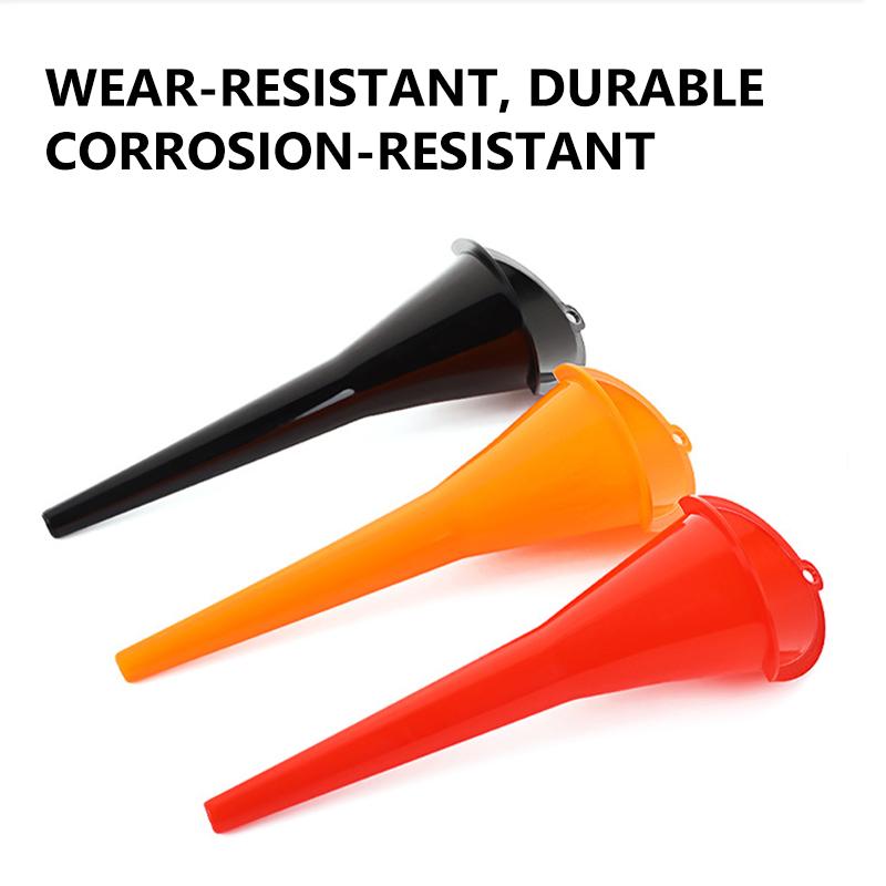 SEAMETAL Betankungstrichter Freihand Langhals Benzinmotoröl Kraftstofffilter Auto Motorrad Spezial-Kunststofftrichter