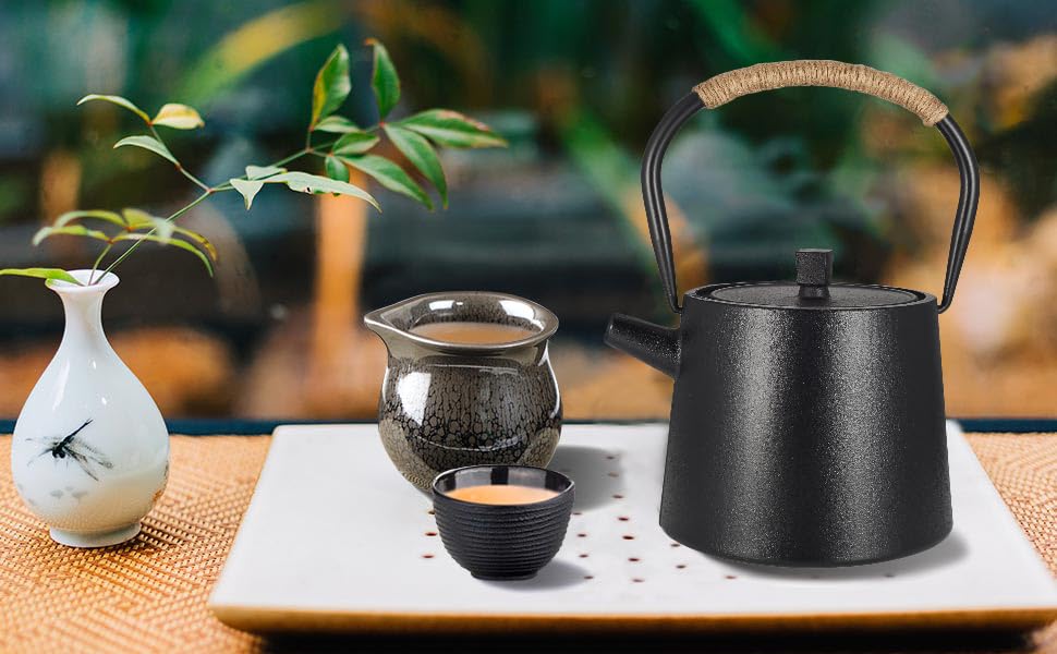 Iron Direct Fire IH Iron Large Cast Iron Iron Iron Iron Tea Ceremony Health Water Iron Kettle for Brewing Tea Kettle, Compatible, Compatible, Kettle,