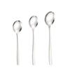 304 Stainless Steel Korean Style Tableware: Soup Spoon, Table Fork, Coffee Stirring Spoon, Long-Handle Thickened Spoon & Fork.