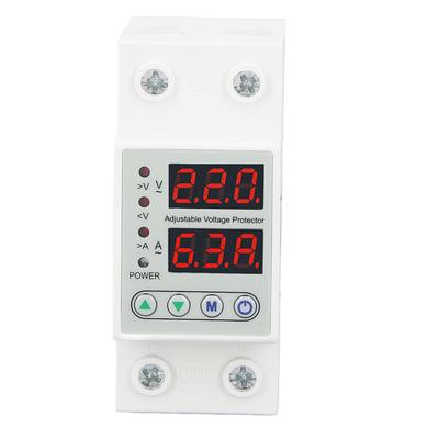 Digitalanzeige 2P Spannungsschutz Automatische Rückstellung Unter Überspannung Schutzgerät AC220V 40A