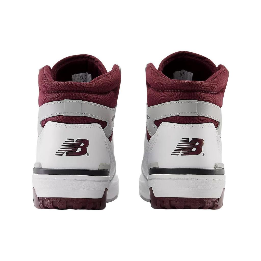 New Balance 650R Weiß Burgund Unisex Sneakers Raincloud BB650RCH