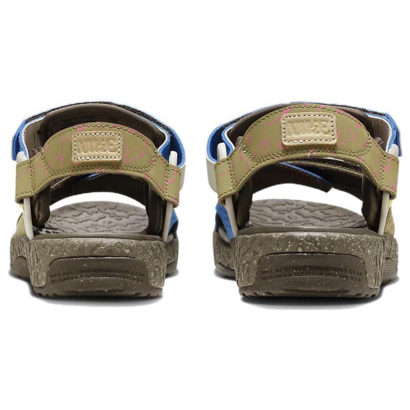 Nike Acg Deschutz 'Yellow Ironstone And Neutral Olive' Beach Sandals FJ7072-070