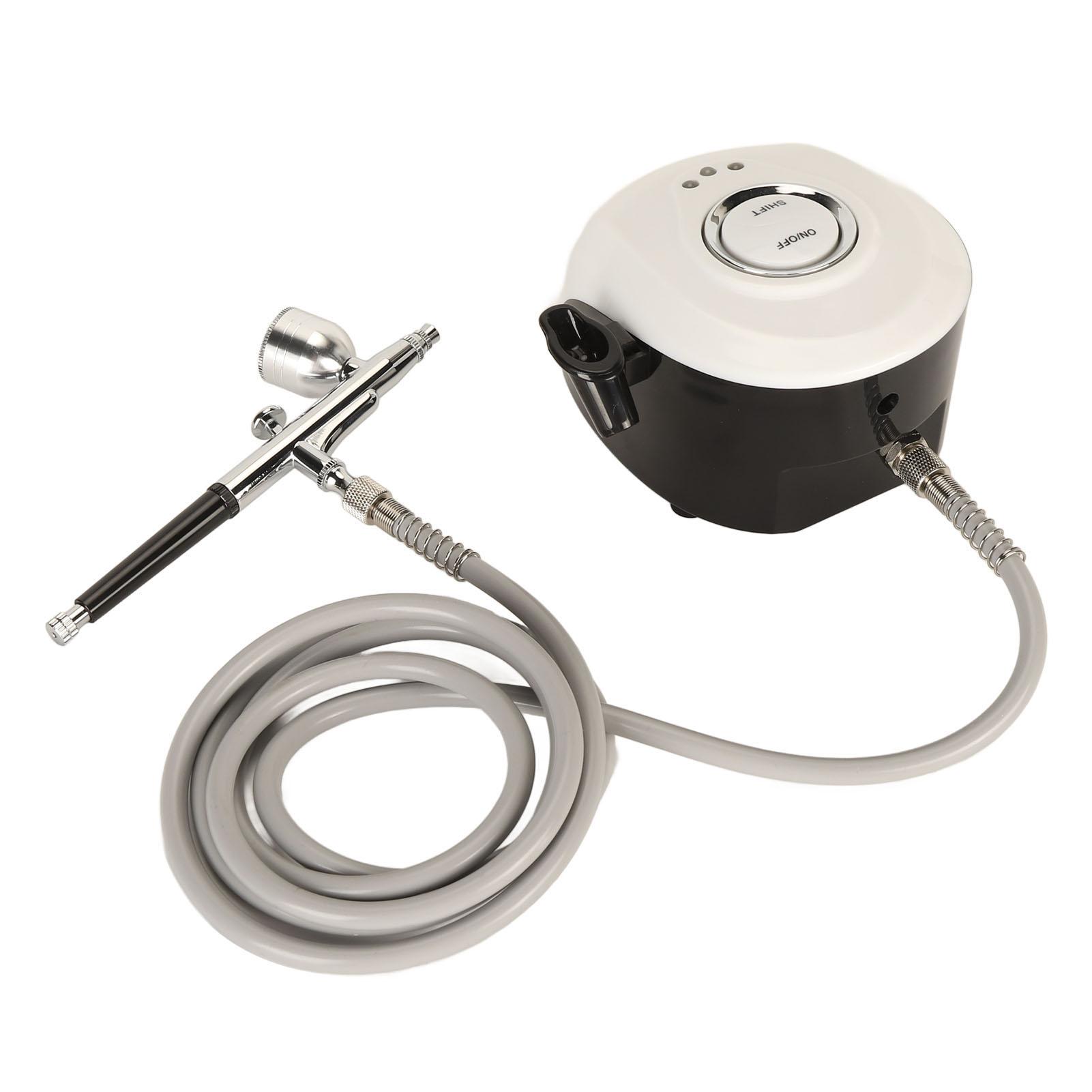 

Распылитель кислорода для лица с водой, струя тумана высокого давления, 3 передачи, регулируемый кислородный аэрограф для красоты лица US Plug