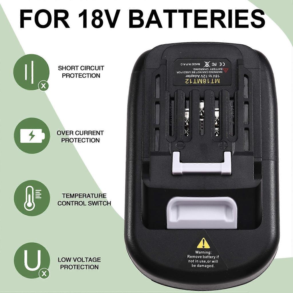 Adapter for Makita 18V To 12V Battery Convert To for Makita 12V Cordless Power Tool BL1016 BL1021B