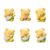 62KD Eye-Catching Butter Bear Blind Box Desktop Pet Ornament and Decoration