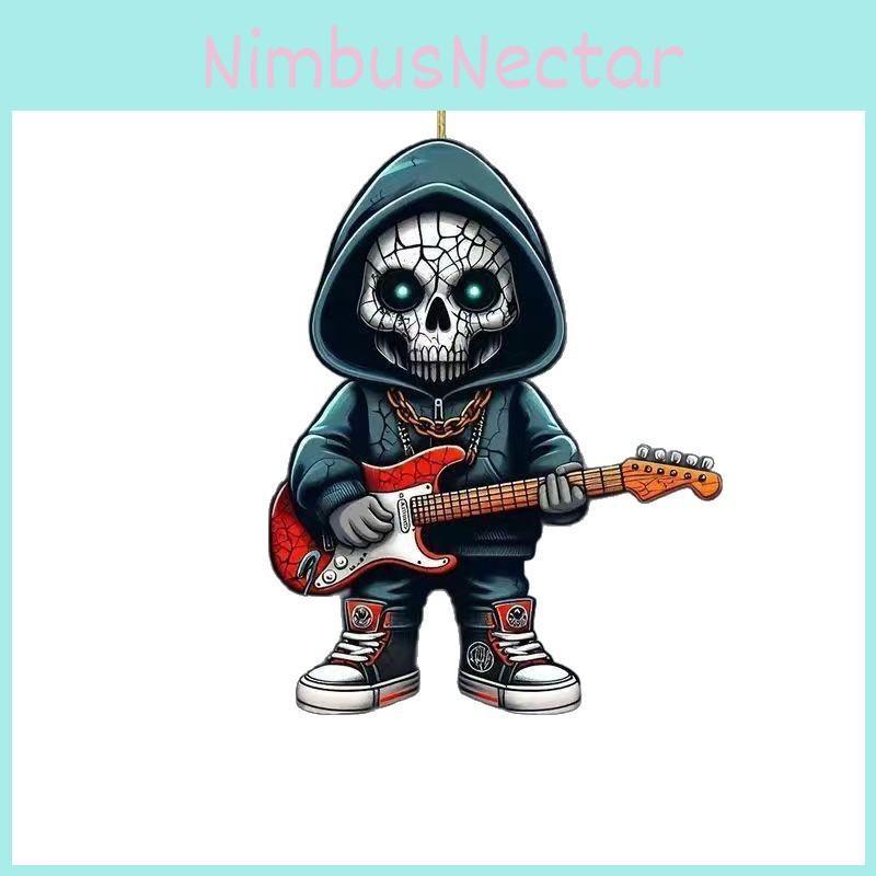 Skeleton Car Halloween Hanging Decoration Acrylic Material Car Styling Interior