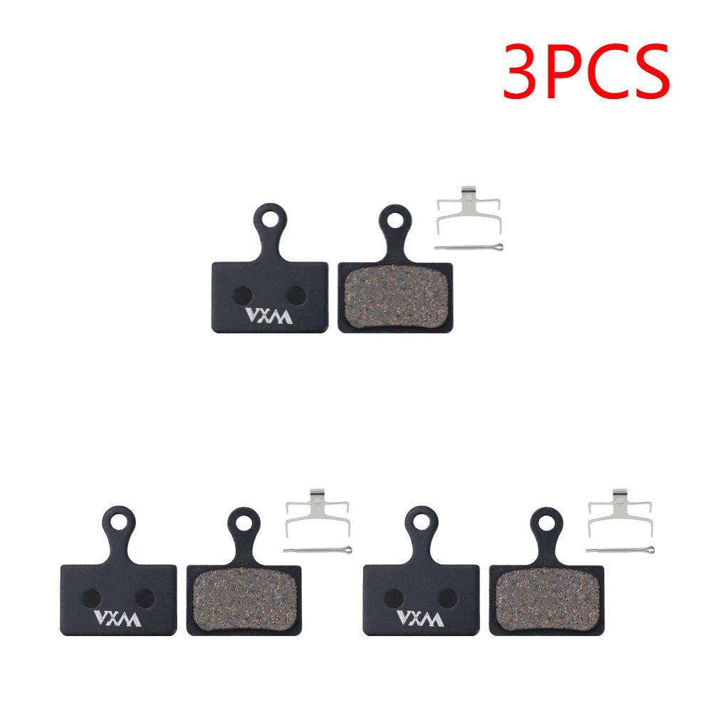 1/3Pair MTB Bike Disc Brake Pads Semi-Metallic Bicycle Disc Brake Pads Mountain Bike Hydraulic Disc Brake Pads Cycling Bike Part