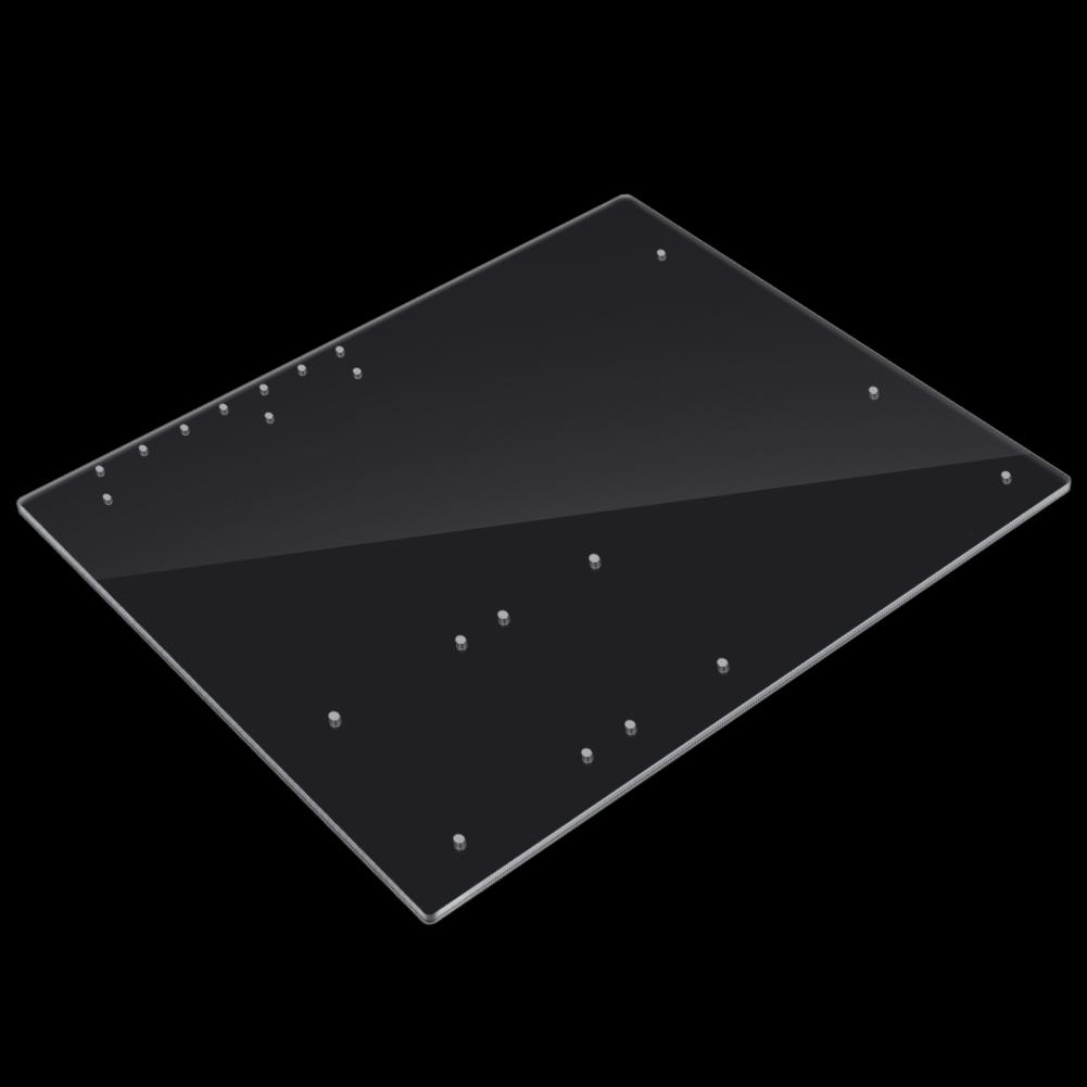 Open Frame Transparent Acrylic Overlock Computer Case DIY Base Stand For ATX Mothboard