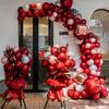 National Day Balloon Column & Flower Basket Decoration for Event Atmosphere