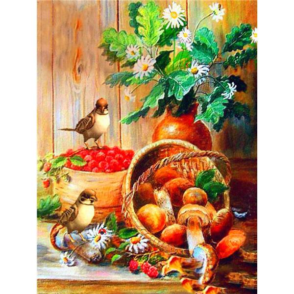 5D Diamond Rhinestones Paintings Bird Autumn Full Drill Diy Diamond Mosaic Embroidery Animals Cross Stitch Kit Hobby Home Decor