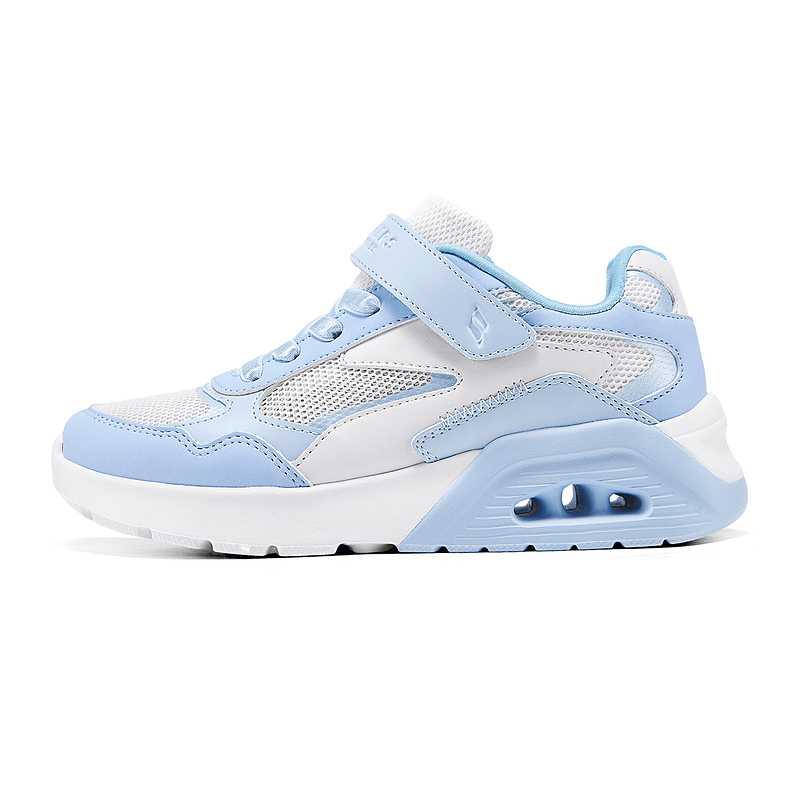 Skechers Kids Synthetic Leather Comfortable Simple Versatile Non-Slip Wear-Resistant Breathable Low-Top Casual Shoes Kids sneaker 319380L-LTBL 28.5