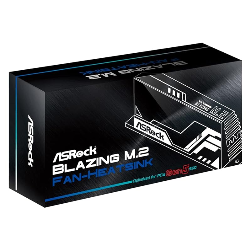 

ASRock Specially designed for motherboards fan heat sink FAN M.2 SINK TYPE-2 (Black)