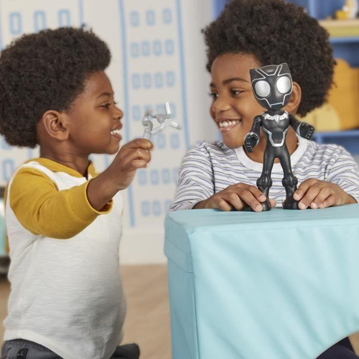 Spidey Figurine Black Panther 22.5 cm, Jouet de Super-héros préscolaire, Spidey et Ses Amis Extraordinaires, dès 3 ans