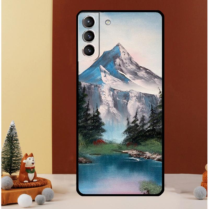 Nature Forest Mountain Case For Samsung Galaxy S24 S26 Ultra S22 S23 S25 Ultra S20 S21 Plus S10 S25 FE Cover Funda