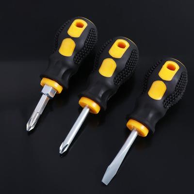 Phillips Mini Screwdriver Compact Slotted Screwdriver Radish Head Screwdriver  DIY