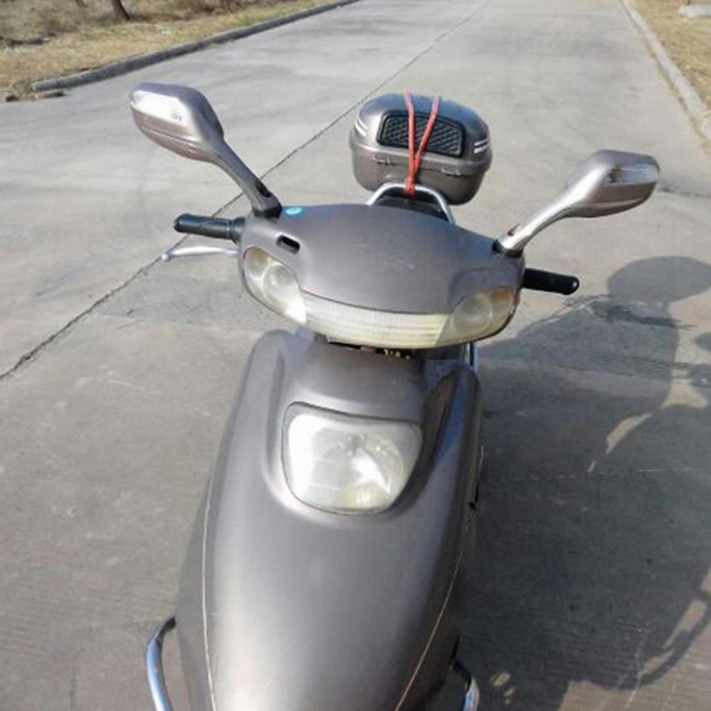 Rearview Mirror Replacement With Turn Signal Light for Motorcycle Electric Bike Modification Side Mirrors with LED Lamp