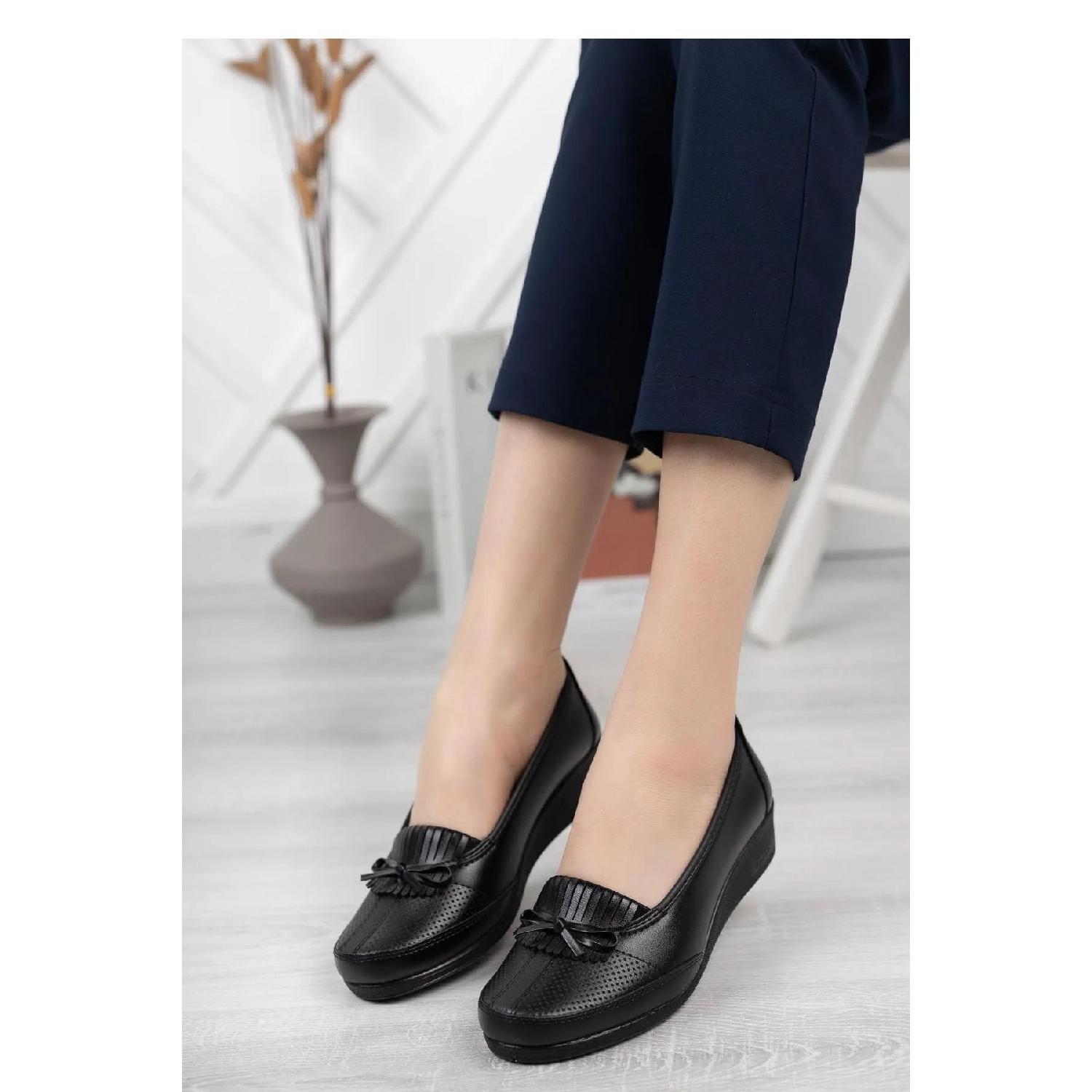 

Full Ortapedik Casual Flat Shoes Mother Shoes Daily Soft Shoes Classic Shoes 40