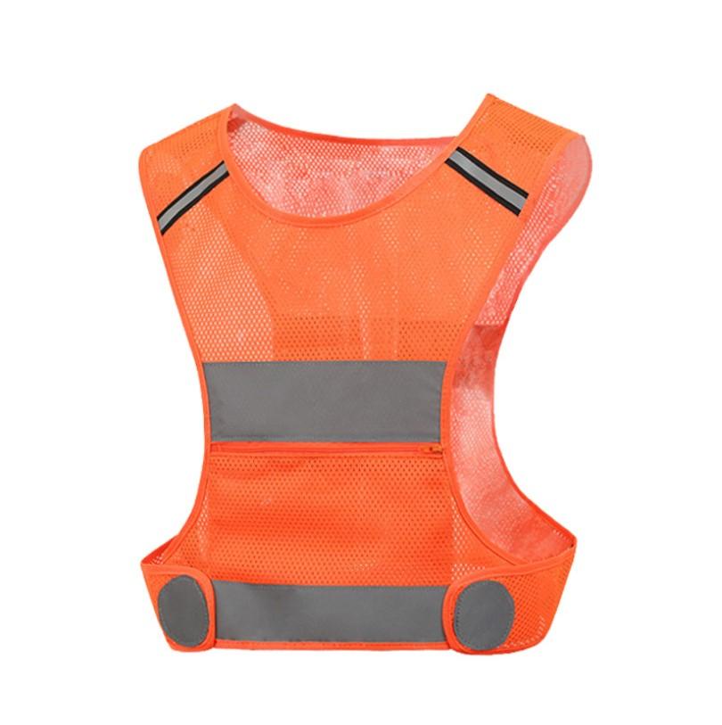 Reflective Vest Reflective Vest Traffic Safety Reflective Vest Reflective Straps Polyester&Single piece packaging&L&no led