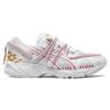 Asics Gel-Kahana Tr V2 Cny Fabric Synthetic Leather Comfortable Daily Low-Top Lifestyle Shoes Unisex Sneaker White Red 1203A315-100