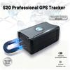 4G GPS Tracker 6000mAh Portable GPS Via Satellite Car Alarm Real-Time GPS Locator Magnetic Tracking Device 90 Days Standby Time