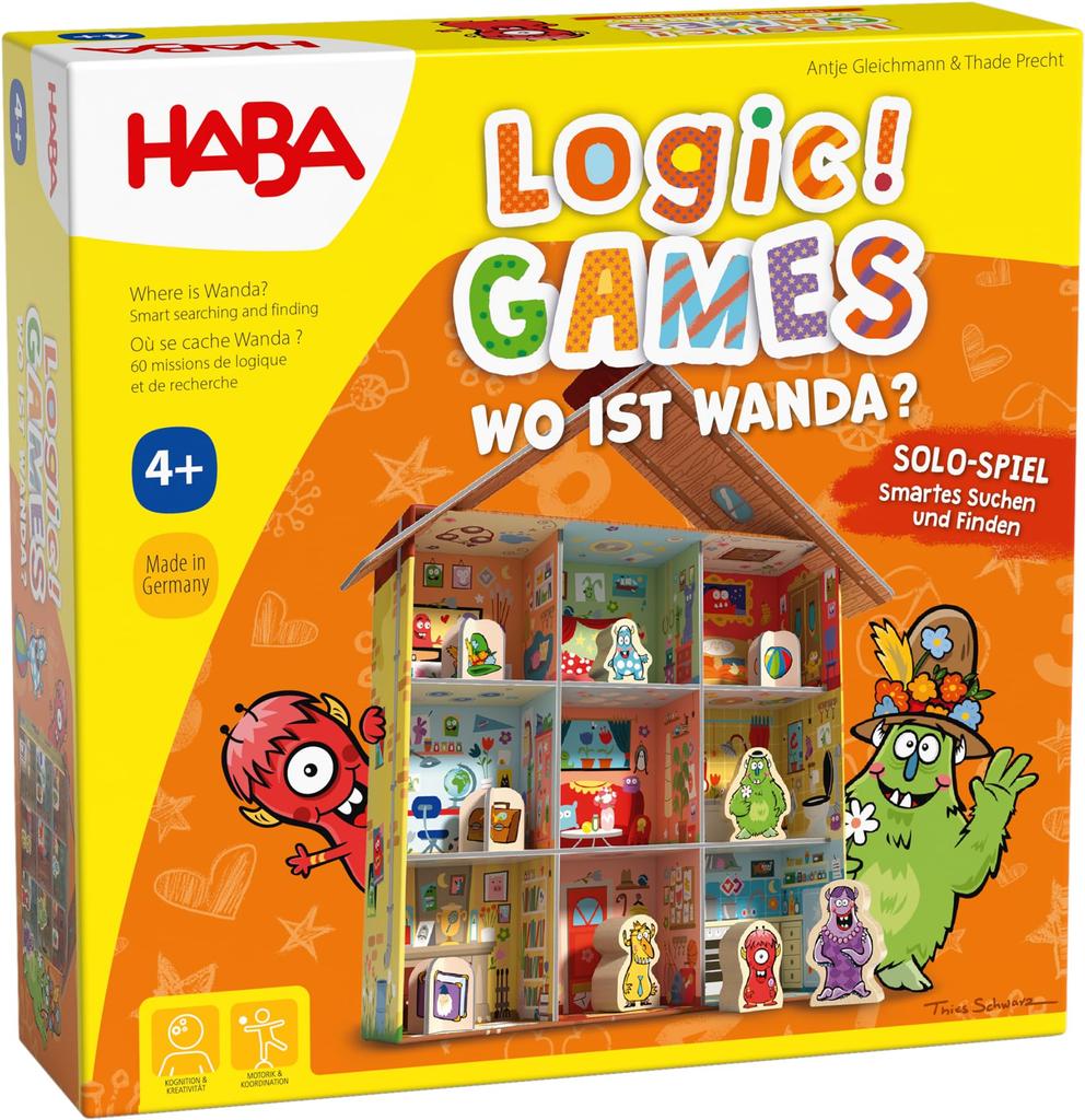HABA Logic Find HA6806 Game Wanda!